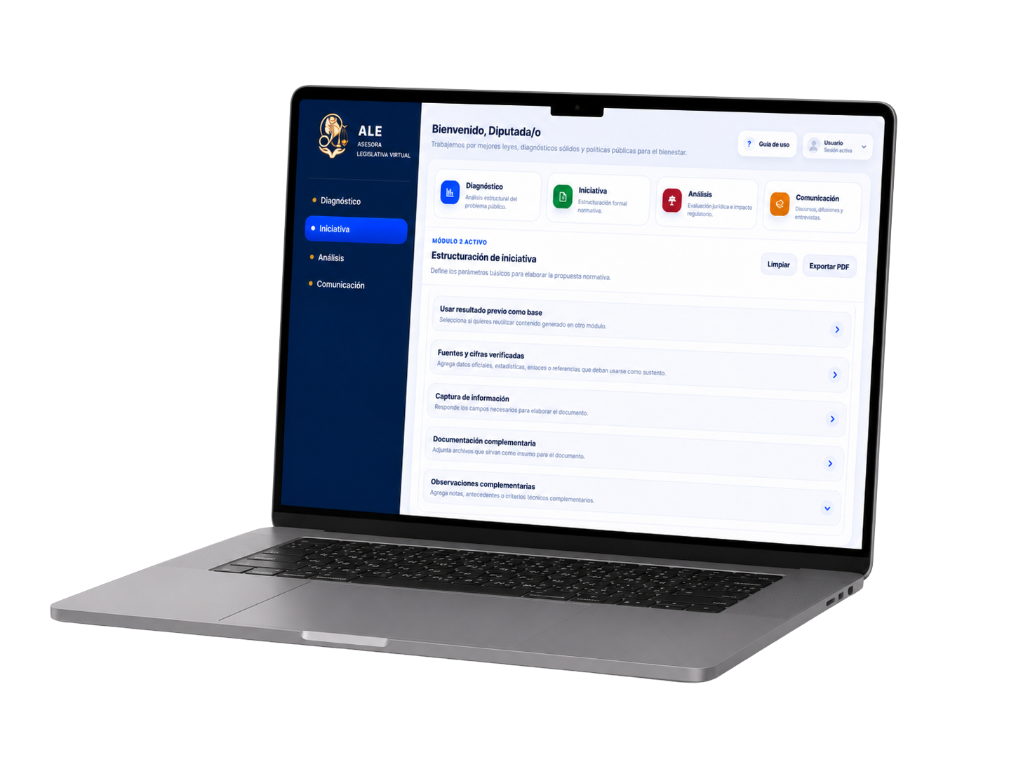 ALE Asesora Legislativa Virtual